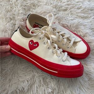 Comme Des Garcons Play Converse Limited edition chuck low 70 - W 7 - M 5